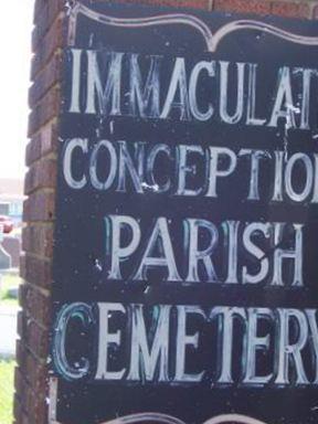 Immaculate Conception Cemetery on Sysoon