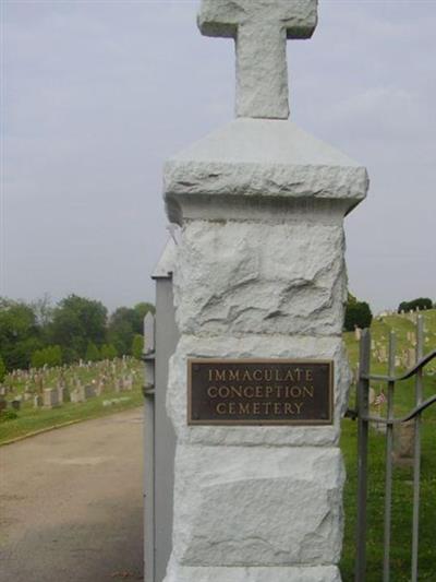 Immaculate Conception Cemetery on Sysoon