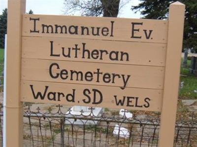 Immanuel Evangelical Lutheran Cemetery on Sysoon