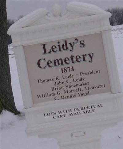 Immanuel Leidy's UCC Cemetery on Sysoon