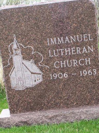 Immanuel Lutheran Cemetery on Sysoon