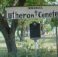 Immanuel Lutheran Cemetery on Sysoon