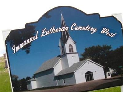 Immanuel Lutheran Cemetery West on Sysoon