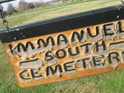 Immanuel South Cemetery on Sysoon