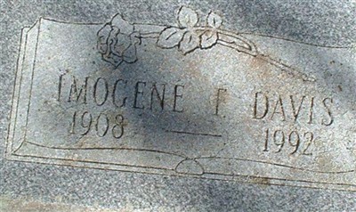 Imogene F. Davis on Sysoon