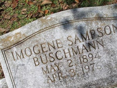 Imogene Sampson Buschmann on Sysoon