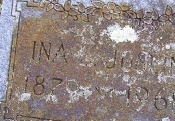 Ina L Joslin on Sysoon