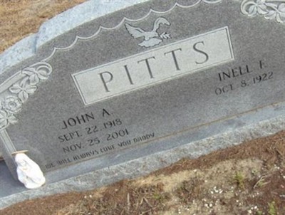 Inell F. Pitts on Sysoon