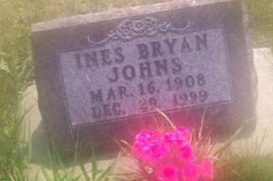 Ines F Bryan Johns on Sysoon