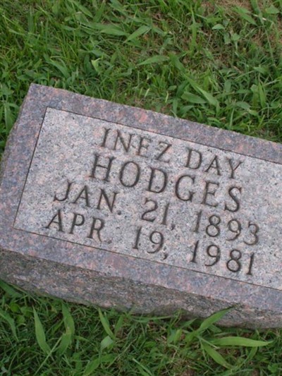 Inez Day Hodges on Sysoon