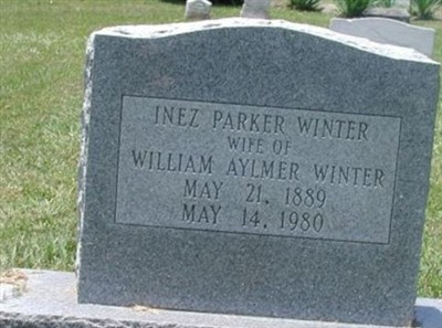 Inez Parker Winter on Sysoon