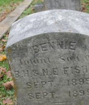 Infant Bennie Fisher on Sysoon