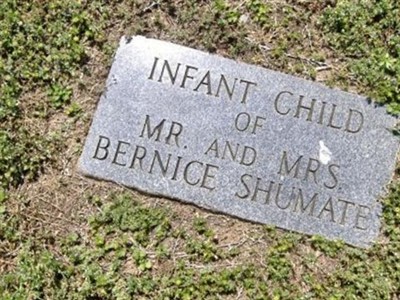 Infant Child Shumate on Sysoon
