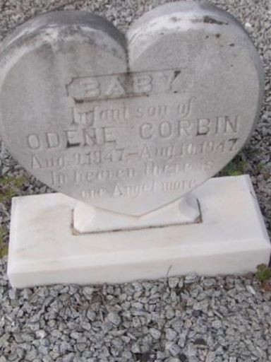 Infant Corbin on Sysoon