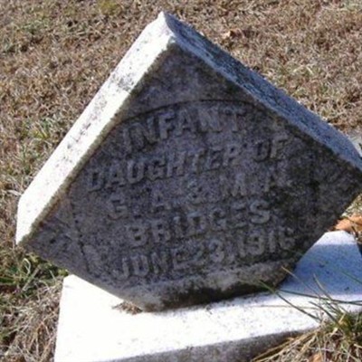 Infant Daughter Bridges on Sysoon