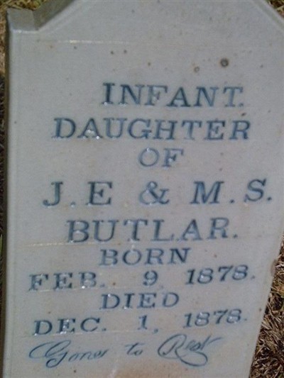 Infant Daughter Butlar on Sysoon