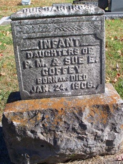 Infant Daughters Coffey on Sysoon