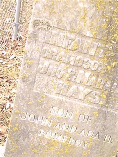 Infant Hays Pomeroy on Sysoon