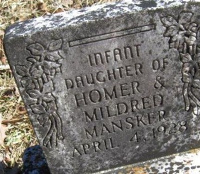 Infant Mansker on Sysoon