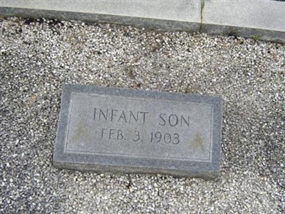 Infant Son 1 of W. Marshall & Anna L. Durrence on Sysoon