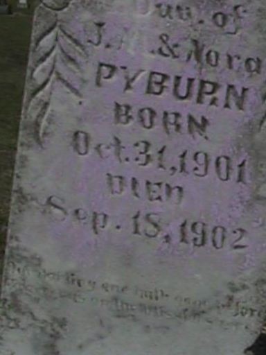 Infant Pyburn on Sysoon