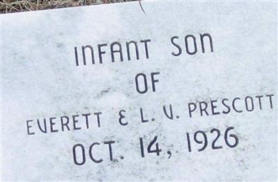 Infant son Prescott on Sysoon