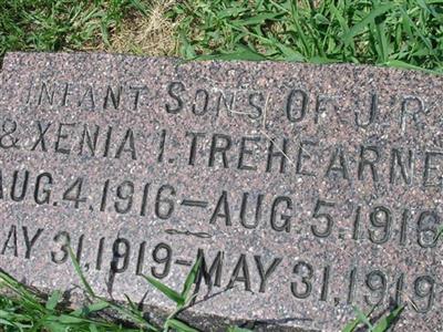 Infant son of J.R. & Xenia I. Trehearne on Sysoon