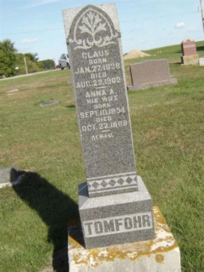 Infant Tomfohr on Sysoon