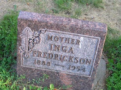 Inga Fredrickson on Sysoon