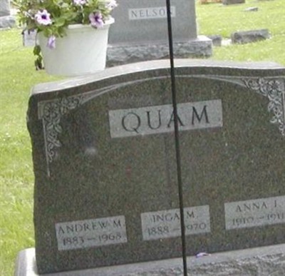 Inga M Quam on Sysoon