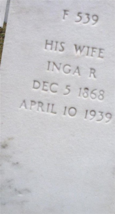 Inga R Sorensen on Sysoon