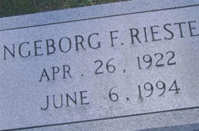 Ingeborg Riester on Sysoon