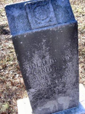 Iola Gwen Carothers on Sysoon