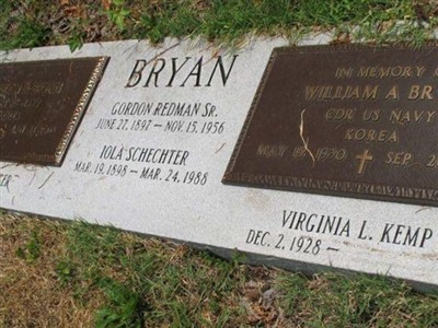 Iola Schechter Bryan on Sysoon
