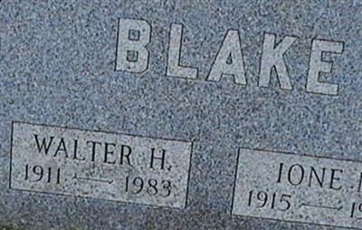 Ione Marguerite Bruso Blake on Sysoon