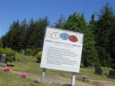 IOOF Cemetery (Bandon) on Sysoon
