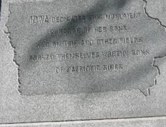 Iowa Monument (Sherman Reservation) on Sysoon