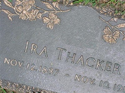 Ira T. Thacker on Sysoon