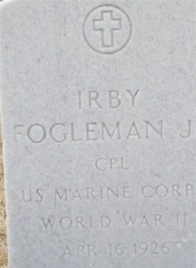 Irby Fogleman, Jr on Sysoon