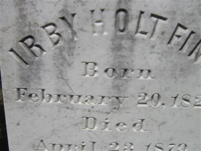 Irby Holt Fine on Sysoon