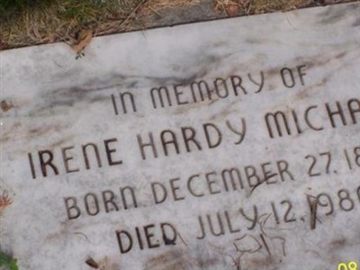 Irene Hardy Michaud on Sysoon