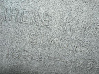Irene Kimble Simons on Sysoon