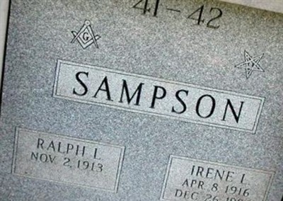 Irene L Sampson on Sysoon