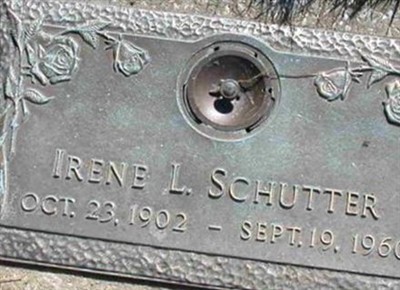 Irene L Schutter on Sysoon