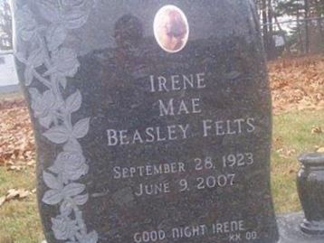 Irene Mae Beasley Felts on Sysoon