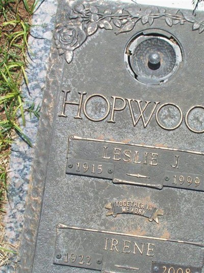Irene Pearl Diller Hopwood on Sysoon