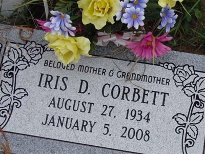 Iris D. Corbett on Sysoon