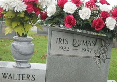 Iris Dumas Walters on Sysoon