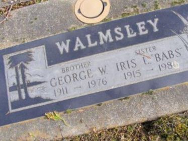 Iris L. "Babs" Walmsley on Sysoon
