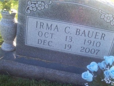 Irma C Gottman Bauer on Sysoon